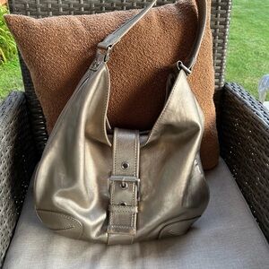 Michael Kors Y2K metallic hobo bag